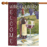 Vino-Wine Country Welcome Flag image 5