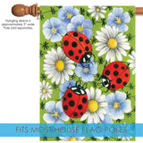 Flowers & Ladybugs Flag image 4