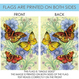 Flowers & Butterflies Flag image 9