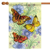 Flowers & Butterflies Flag image 5