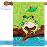 Frog On A Branch Flag image 4