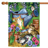 Garden Kitties Flag image 5