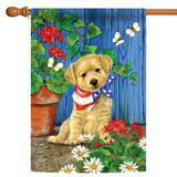 Patriotic Puppy Flag image 5