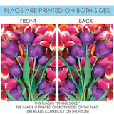 Purple Tulips Flag image 9