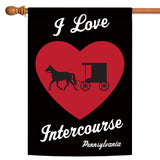 I Love Intercourse Flag image 5
