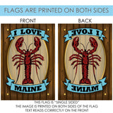Maine Lobster Sign Flag image 9
