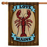 Maine Lobster Sign Flag image 5