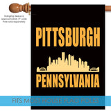 Pittsburgh Skyline Flag image 4
