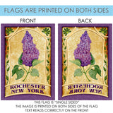 Rochester Lilacs Flag image 9