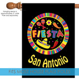 Fiesta Pin - San Antonio Flag image 4