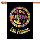 Fiesta Pin - San Antonio Flag image 5