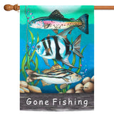Gone Fishing Flag image 5