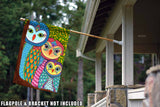 Owl Family Flag image 8
