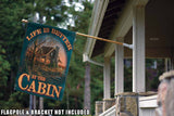 Cabin Life Flag image 8