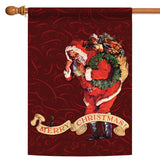 Santa And Christmas Mouse Flag image 5