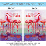 Flamingo Paradise Flag image 9
