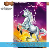 Lightning Unicorn Flag image 4