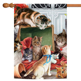 Christmas Kitties Flag image 5