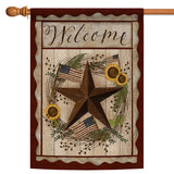 Barn Star Welcome Flag image 5