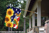 American Sunflowers Flag image 8