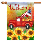 Welcome Harvest Truck Flag image 5
