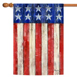 Rustic Stars and Stripes Flag image 5