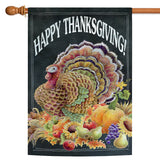 Happy Thanksgiving Chalkboard Flag image 5
