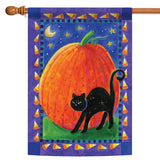 Pumpkin & Cat Flag image 5