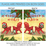 Tropical Christmas Wishes Flag image 9