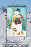 Snowman Nativity Flag image 8