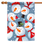 Snowman Selfie Flag image 5