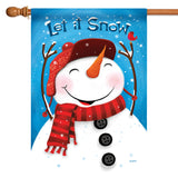 Smiling Snowman Flag image 5