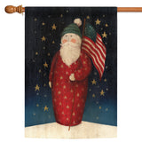 Flag Waving Santa Flag image 5