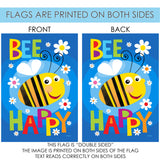 Bee Happy Flag image 9