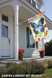 Colorful Butterfly Flag image 8