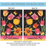 Welcome Tulips Flag image 9