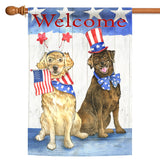 Patriotic Pups Flag image 5