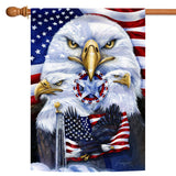 Patriotic Eagles Flag image 5