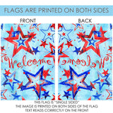 Patriotic Welcome Flag image 9