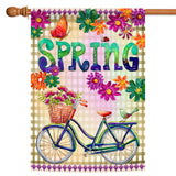 Floral Spring Bike Flag image 5