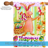 Pastel Easter Bunny Flag image 4