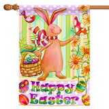 Pastel Easter Bunny Flag image 5