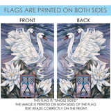 Swan Pair Flag image 9