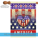 God Bless America Heart Flag image 4
