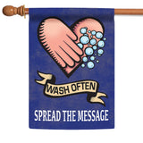 Wash Often - Beige Flag image 5