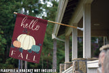 Hello Fall Gourds Flag image 8