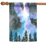 Forest Night Sky Flag image 5