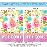 Bright Blooms Welcome Flag image 9
