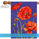 Bright Poppies Flag image 4