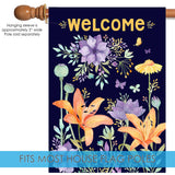 Welcome Lilies Flag image 4